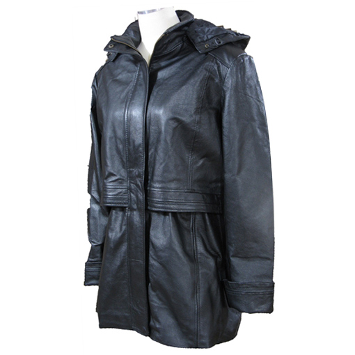 Women’s Leather Blazer