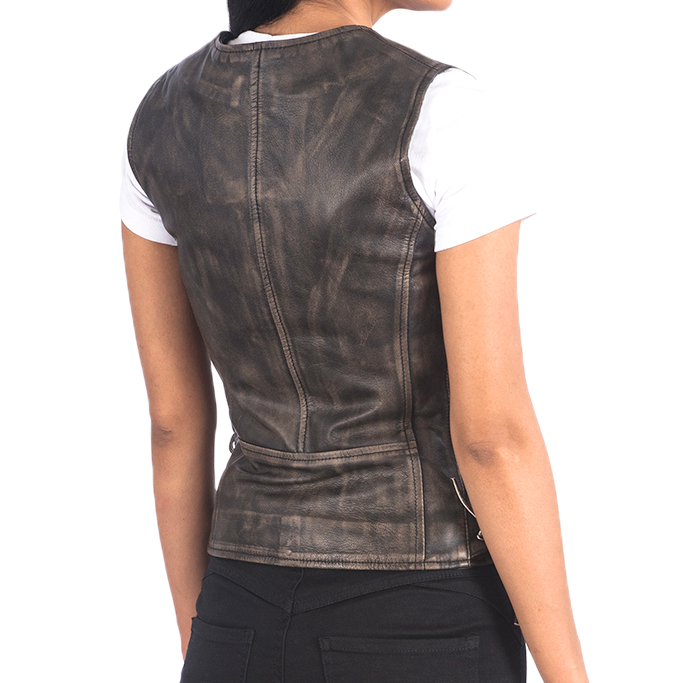 Motorbike Leather Vests
