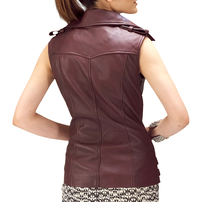 Motorbike Leather Vests