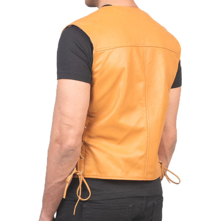 Motorbike Leather Vests