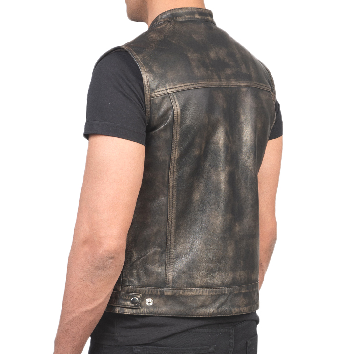 Motorbike Leather Vests