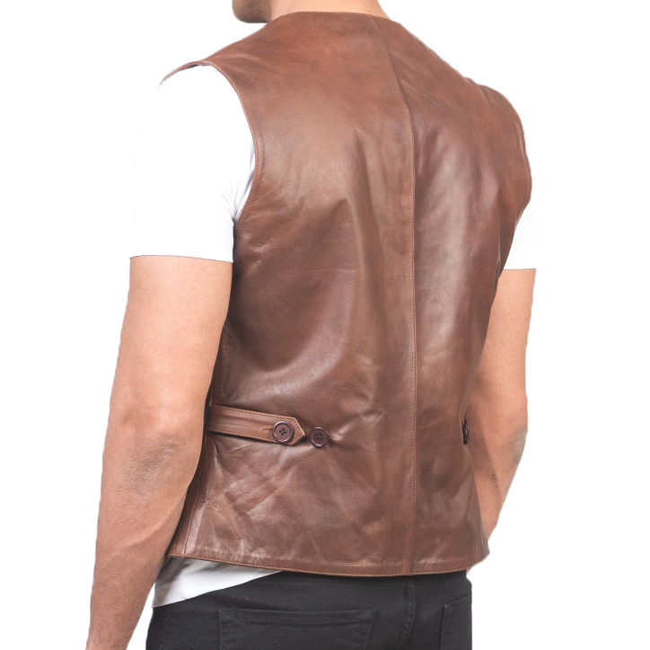 Motorbike Leather Vests