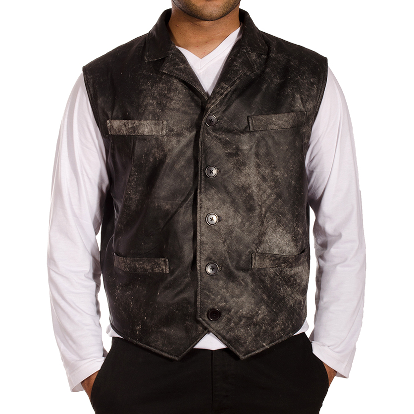 Motorbike Leather Vests