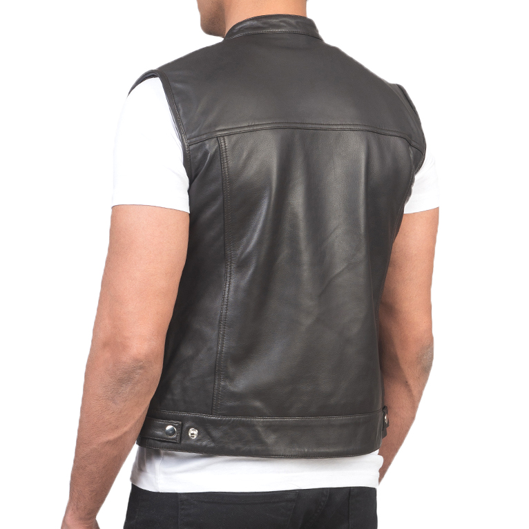 Motorbike Leather Vests